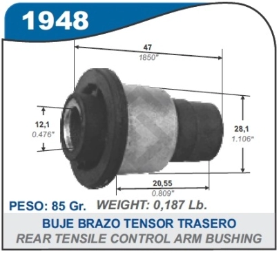 VR BUJE BRAZO TENSOR MEGANE II / NISSAN TIIDA / NOTE