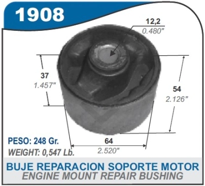 IM BUJE REP. SOP. MOTOR NISSAN TIIDA 05/... 