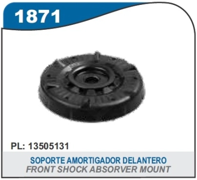 CH CAZOLETA CRUZE 12/... TRACKER - S/RODAMIENTO