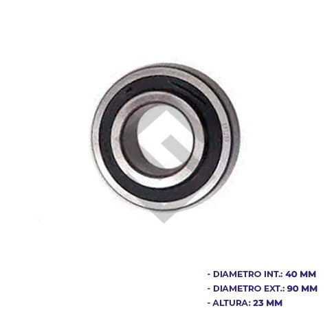 IM (6308/2RS1) RULEMAN TRAS. TOYOTA HILUX 4X4 .../00